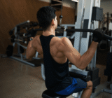 Machine sweater above: bodybuilding