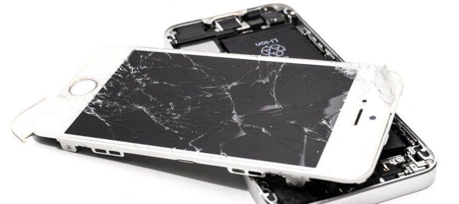 Téléphone cassé