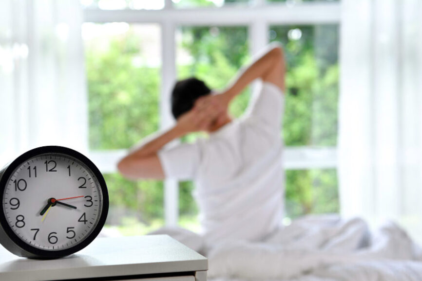 The morning routine to relieve stress?