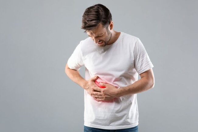 Grasso liver: pain under the right coast