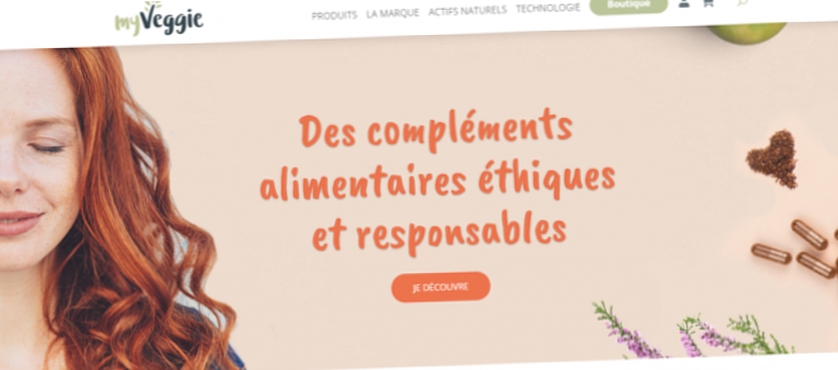 Presentation of MyVggie food supplements